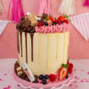 Half and Half Cake