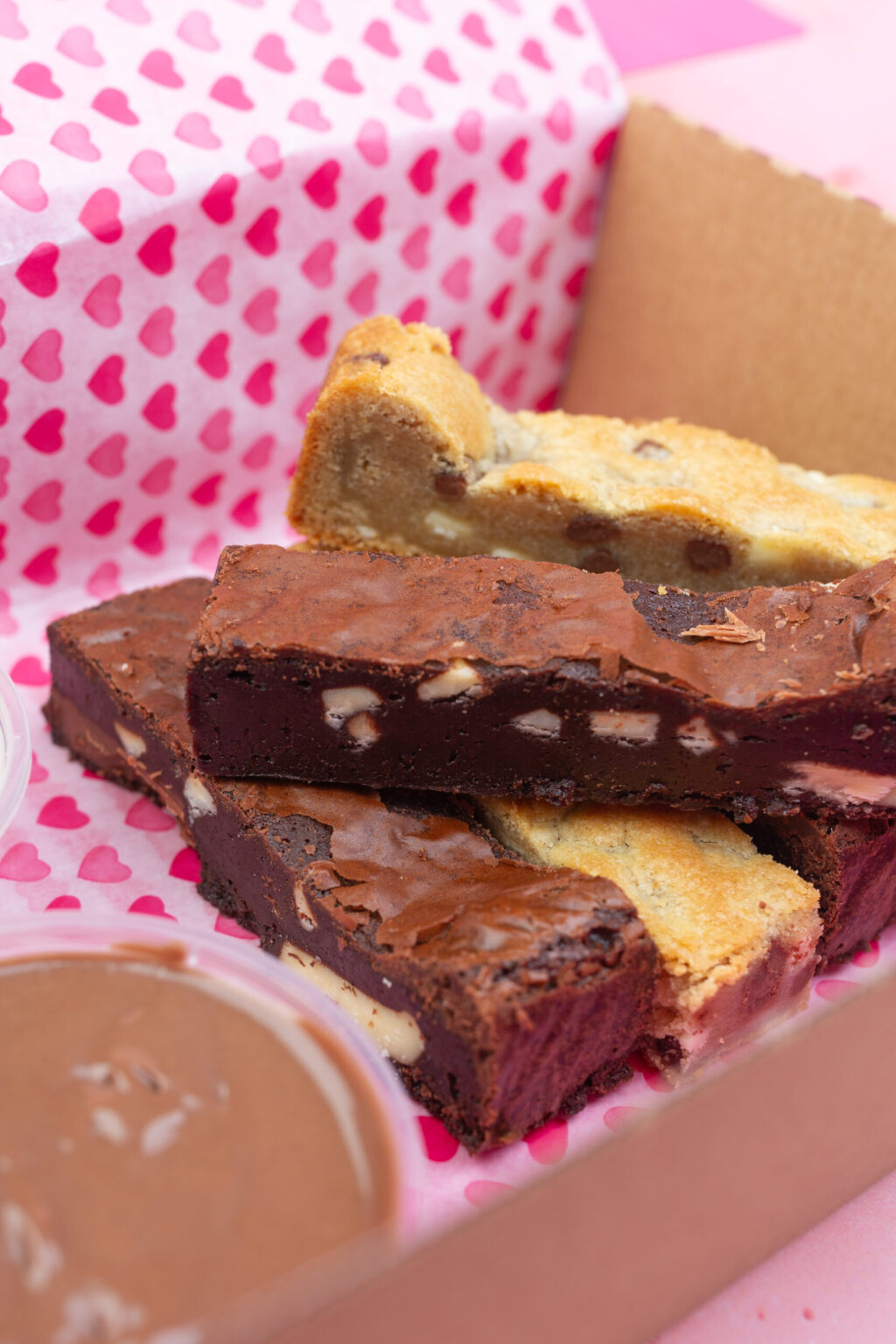 Brownie X Cookie Milk and White Chocolate Dipping Box - Image 2