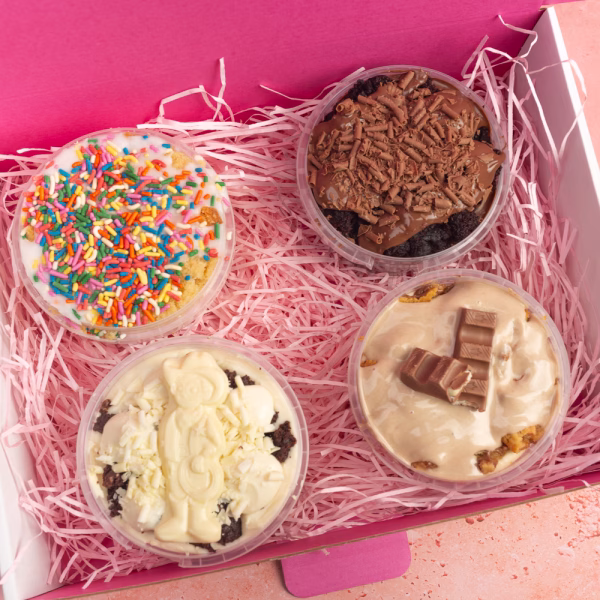 4 Piece Loaded Dessert Tubs