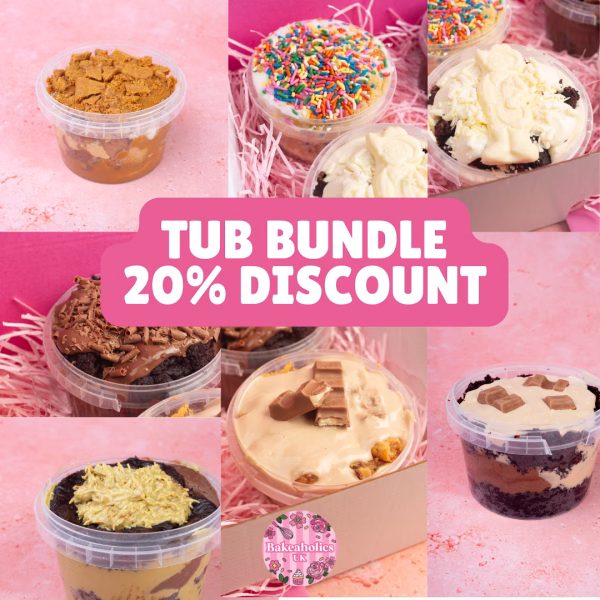 7 Dessert Tub Bundle - 20% OFF