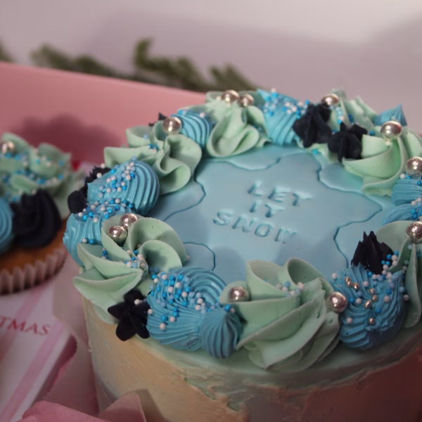 Let It Snow Chocolate Fudge